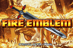 Fire Emblem - Sacred Contention (Alternate Mode) Title Screen